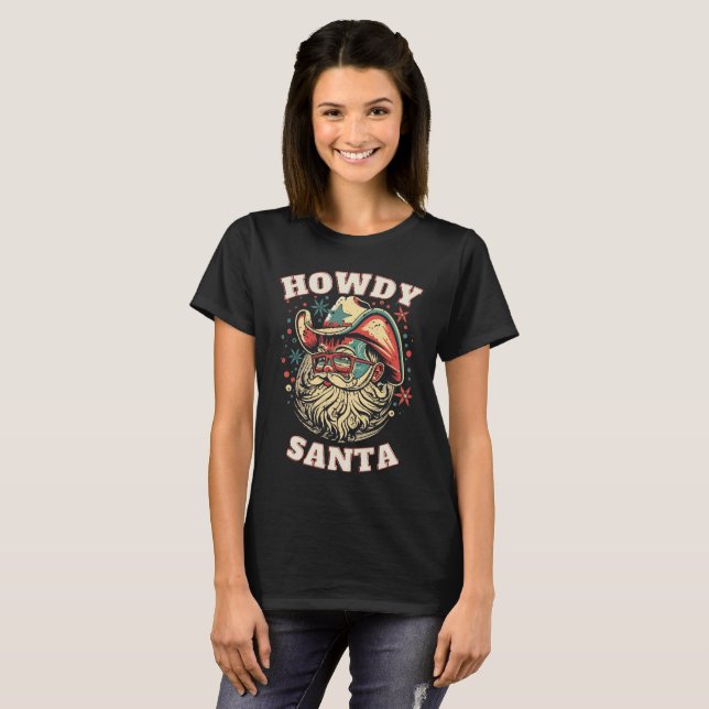 Howdy Weihland Weihnachten T-Shirt (Vorne ganz)