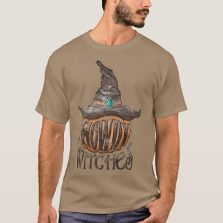 Howdy Witch Howdy Pumpkin Cowboy Hat Western Fall T-Shirt