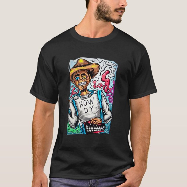 Howdy Zombie T-Shirt (Vorderseite)