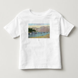 Howe Sound Ansicht des Gewerkschafts-Dampfers in Kleinkind T-shirt