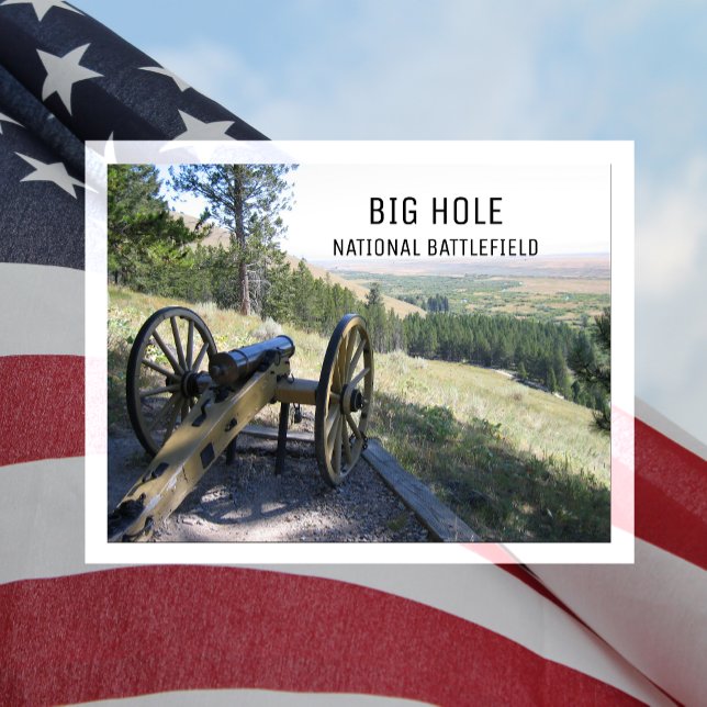 Howitzer Cannon, Big Hole River, BIg Hole NB, MT Postkarte (Von Creator hochgeladen)