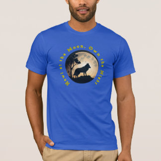 Howl am Mond, Ruhm die Nacht 🌙 🐺 T-Shirt