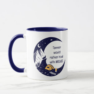 Howl mit dem Namen Wölfe Tasse