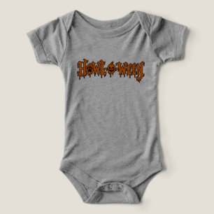 Howl-O-Ween Halloween Süße Hundepfote Kürbis Baby