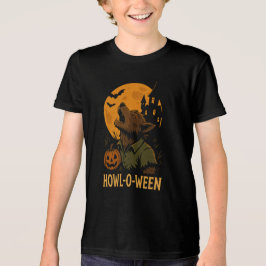 Howl-O-Ween Halloween T - Shirt - Funny Werewolf P