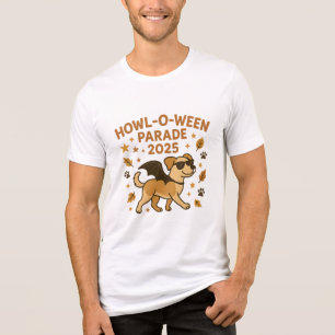 Howl O Ween Parade 2025 Niedlich Hunde Halloween A Tri-Blend Shirt