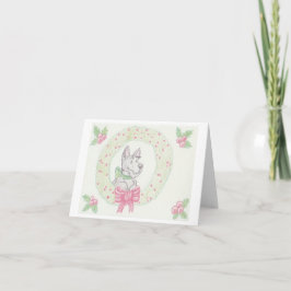 Howladay Wreath Karte