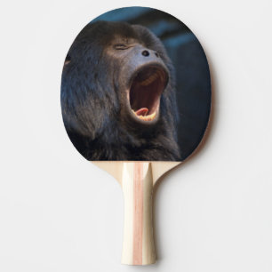 Howler-Affenhecht - Funny Paddel Tischtennis Schläger