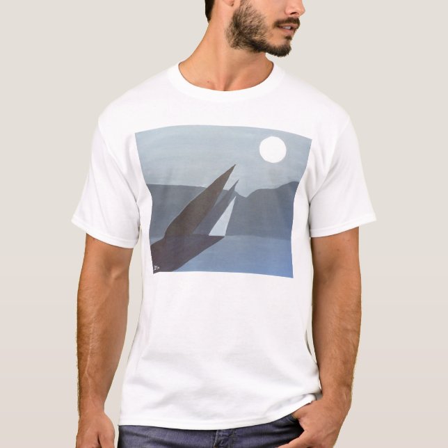 Howlin am Mond T-Shirt (Vorderseite)