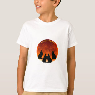 Howling am Mond. T-Shirt
