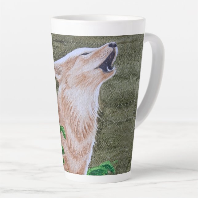 Howling Coyote Milchtasse (Rechte Ecke)