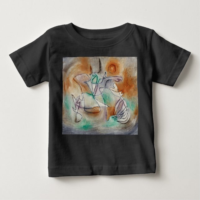 Howling Dog von Paul Klee Baby T-shirt (Vorderseite)