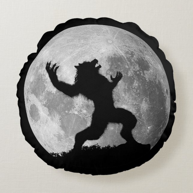 Howling Mad Werewolf Kissen (Vorderseite)