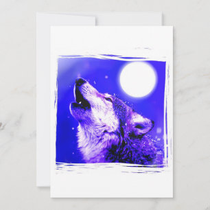 Howling Wolf auf der Einladung zum Mond