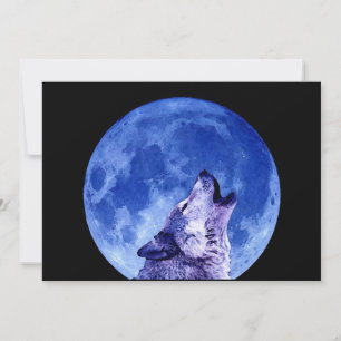 Howling Wolf auf der Einladung zum Mond