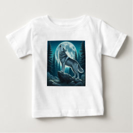 Howling Wolf Baby T-shirt