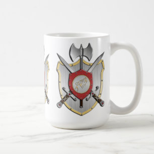Howling Wolf Battle Wappen Tasse