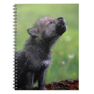 Howling Wolf Cub Notizblock