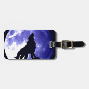 Howling Wolf & Fullmoon Gepäckanhänger