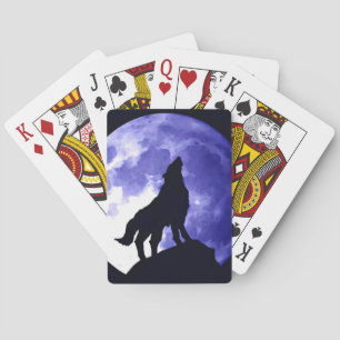 Howling Wolf & Fullmoon Spielkarten