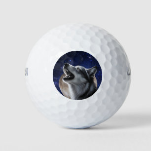 Howling Wolf Golfball