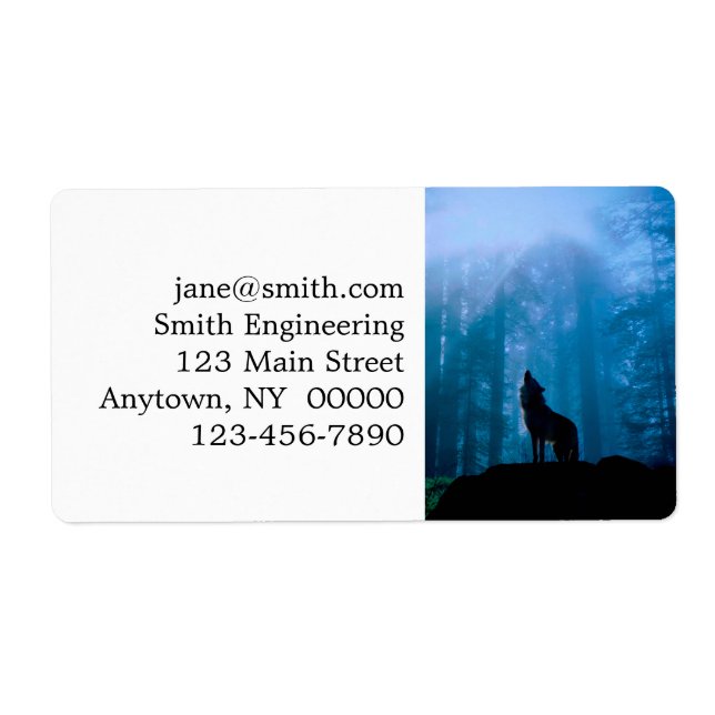 Howling Wolf in der Wildnis (Vorne)