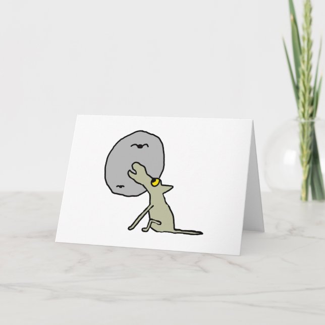 Howling Wolf Karte (Vorderseite)