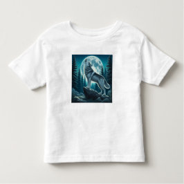 Howling Wolf Kleinkind T-shirt