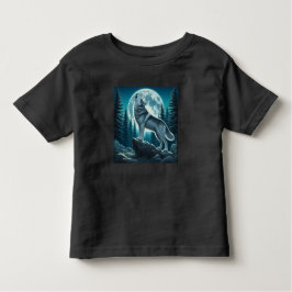 Howling Wolf Kleinkind T-shirt