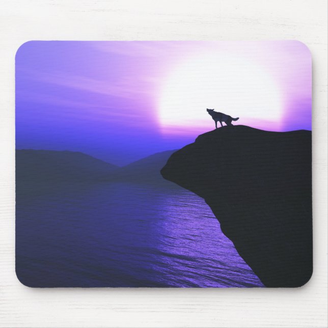 Howling Wolf Mousepad (Vorne)