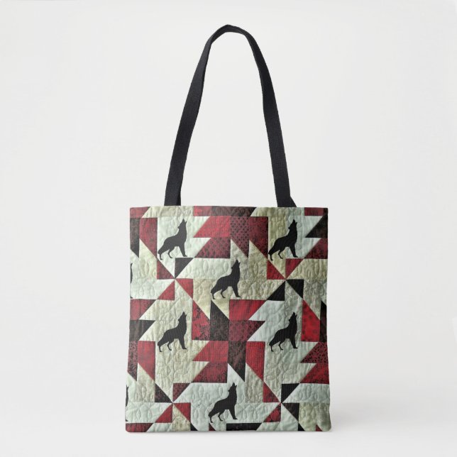 Howling Wolf Quilt (Vorderseite)