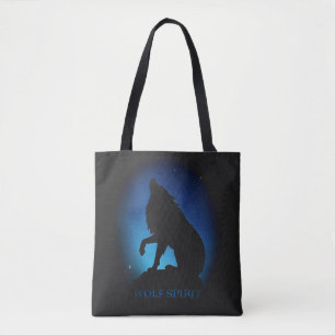 Howling Wolf Silhouette