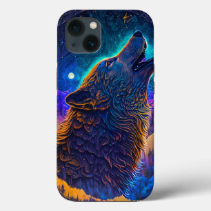 Howling Wolf Surreal Fantasy Case-Mate iPhone Hülle
