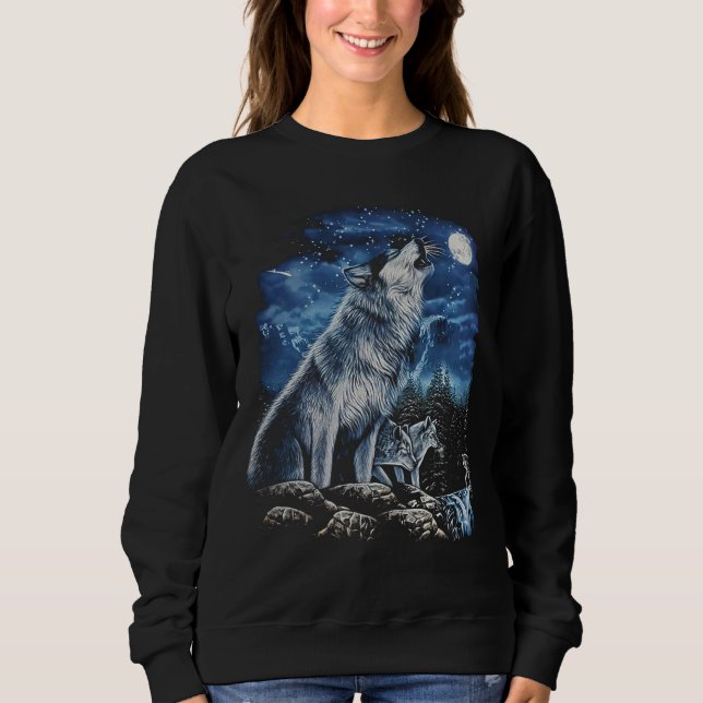Howling Wolf Sweatshirt (Vorderseite)