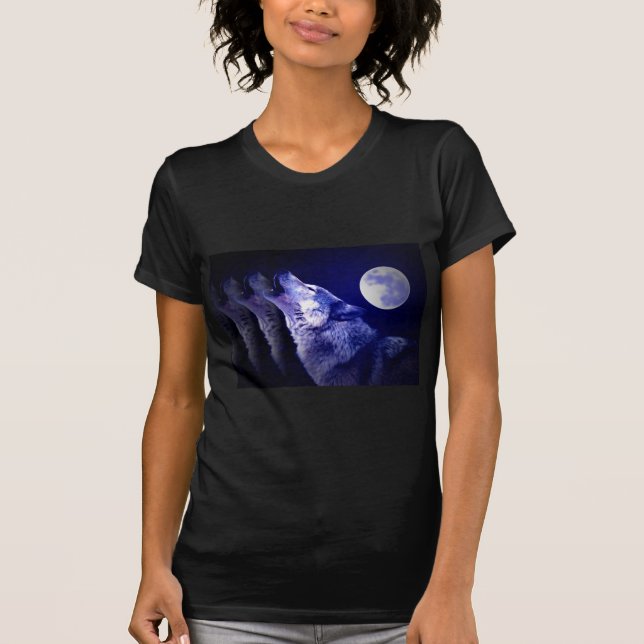 Howling Wolf T-Shirt (Vorderseite)