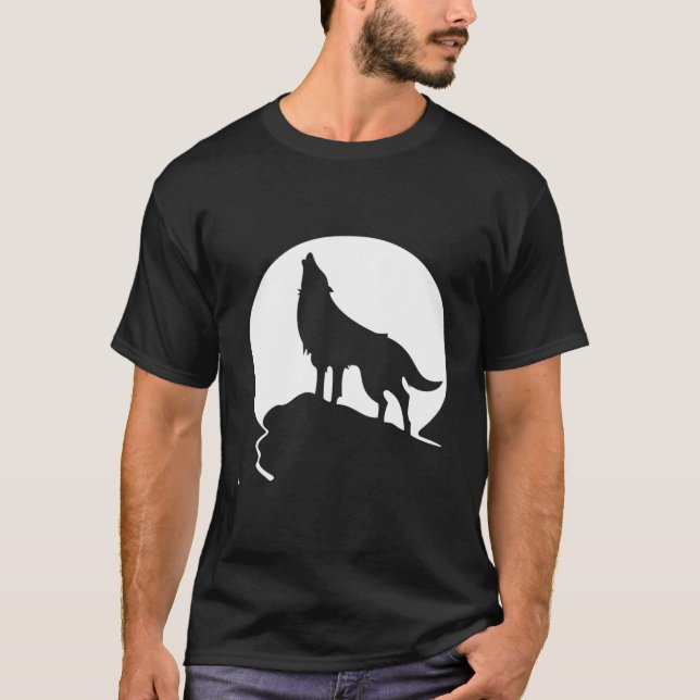 Howling Wolf T-Shirt (Vorderseite)