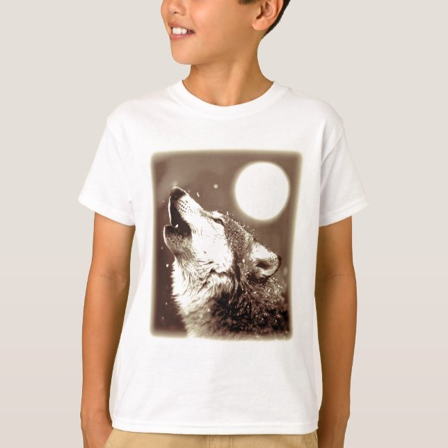 Howling Wolf T-Shirt (Vorderseite)