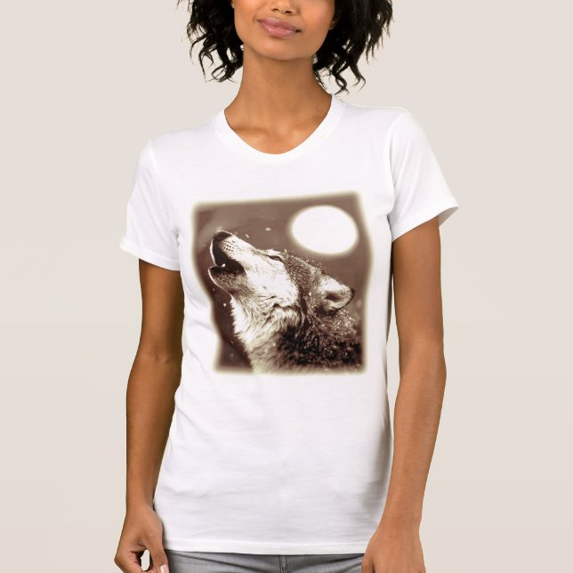 Howling Wolf T-Shirt (Vorderseite)