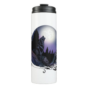 Howling Wolf Thermosbecher