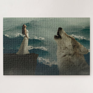 Howling Wolf und Lady Puzzle
