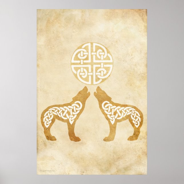 Howling Wolves Poster (Vorne)