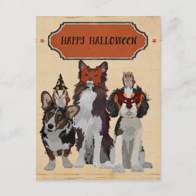 HOWLLOWEEN Postkarte (Vorderseite)