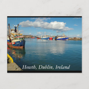 Howth, Dublin, Irland Postkarte