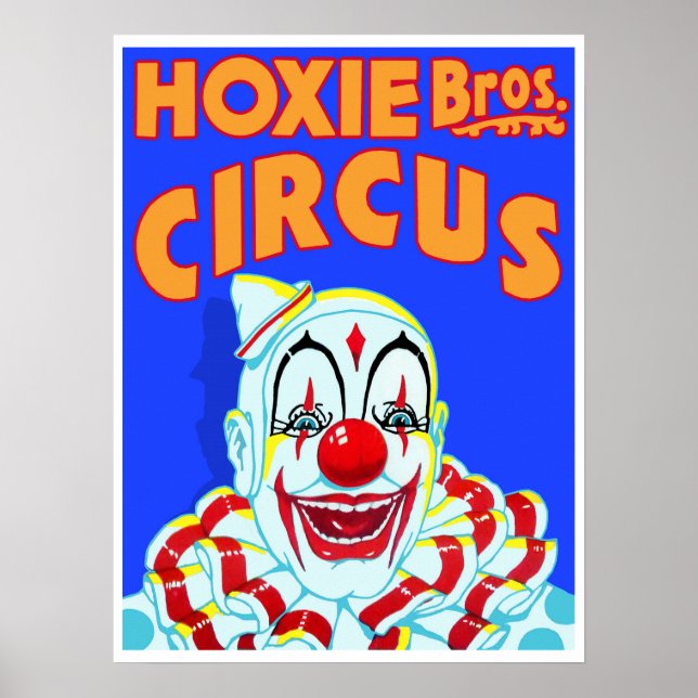 Hoxie Bros. Circus Poster (Vorne)