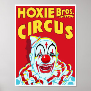 Hoxie Bros. Zirkus Poster