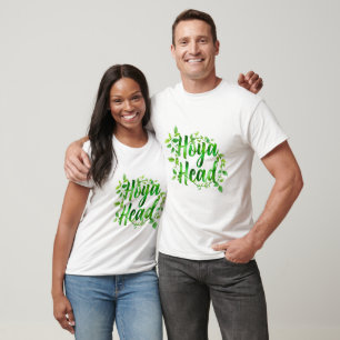 Hoya Kopf Pflanzenliebhaber-Design – Cute Minimali T-Shirt