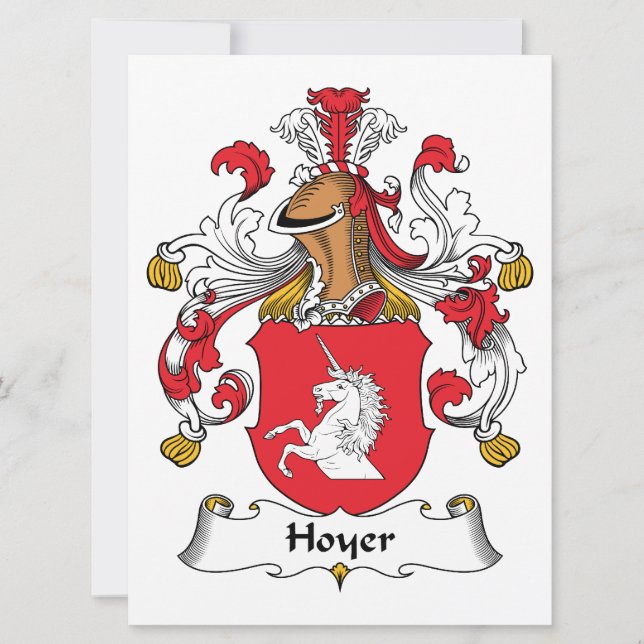 Hoyer Familienwappen (Vorderseite)