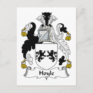 Hoyle Familienwappen Postkarte