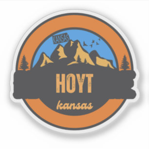 Hoyt, Kansas Aufkleber