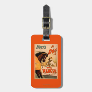 Hoyts a-Hund im Krippen-Theater-Plakat Gepäckanhänger